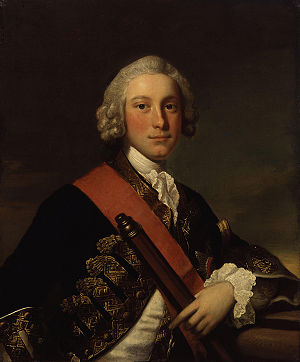 Le vice-amiral George Pocock, par Thomas Hudson