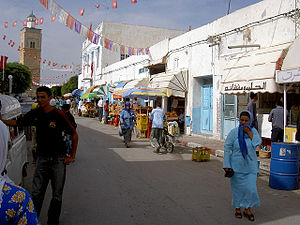 Rue commerçante de Soliman