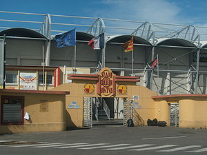 Stade Gilbert Brutus front gate.jpg