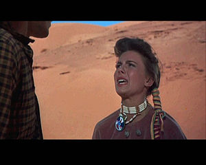 Natalie Wood dans La Prisonnière du désert
