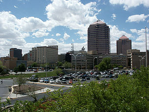 Vue générale d’Albuquerque