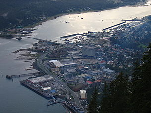 Vue générale de Juneau