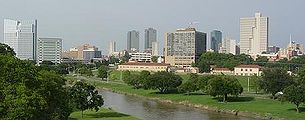Vue générale de Fort Worth