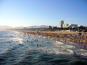 Vue générale de Santa Monica