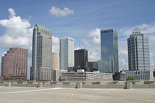 Vue générale de Tampa