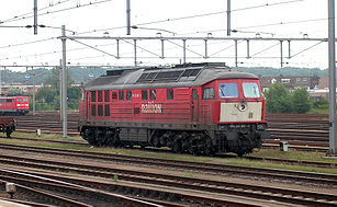 Locomotive diesel Serie 232