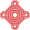 Logo monument historique - rouge sans texte.svg
