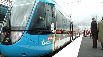 Tram-Train Citadis Dualis en gare de Nantes