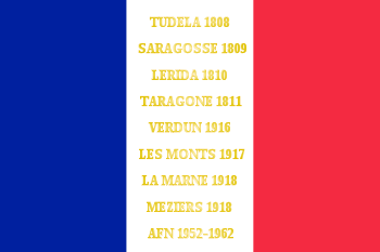 117e régiment d'infanterie de ligne - drapeau.svg