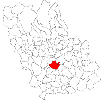 Localisation de Bucov
