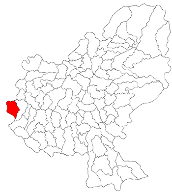Localisation de Cheţani