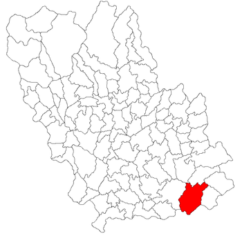 Localisation de Ciorani