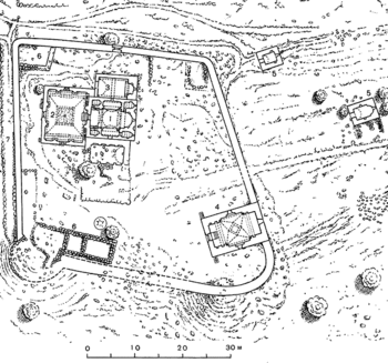 Plan du monastère.