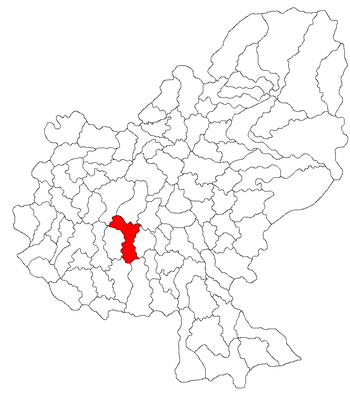 Localisation de Ungheni