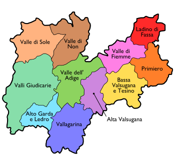Comunità comprensoriali del Trentino
