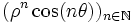 (\rho^n\cos(n\theta))_{n \in \mathbb N}