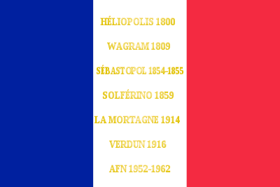 61e régiment d'infanterie de ligne - drapeau.svg
