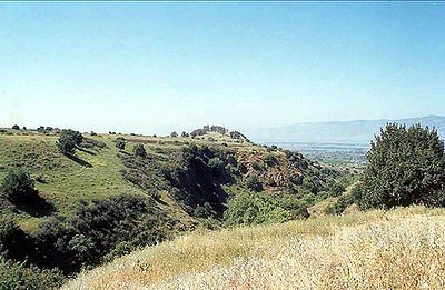 photo du plateau du Golan