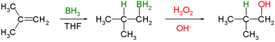 Hydroboration-oxidation reaction.png