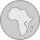 médaille d'argent , Afrique