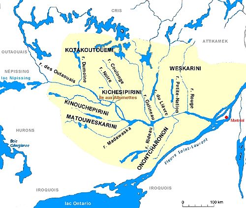 Nations algonquines de la vallée de l'Outaouais