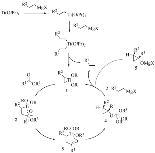 Mécanisme de la réaction de Kulinkovich