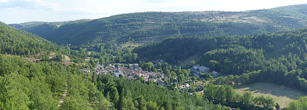 Le village d'Alzon