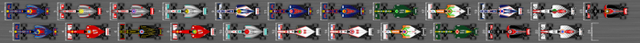 Schéma de la grille de qualification du Grand Prix d'Espagne 2011