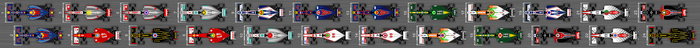 Schéma de la grille de départ du Grand Prix d'Espagne 2011