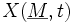 X(\underline{M},t)