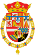 Coat of Arms of the Prince of Asturias 1580-1665 (Azure Label Variant).svg