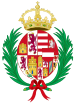 Coat of Arms of Mariana of Austria, Queen Consort of Spain.svg