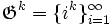  \mathfrak{G}^k = \{i^k\}_{i=1}^\infty