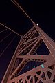 Benjamin Franklin Bridge night pillar close-up.jpg