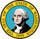 Le sceau de l'État de Washington.