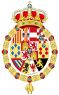 Greater Coat of Arms of Francis, King Consort of Spain.svg