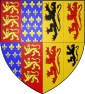 Philippa of Hainault Arms.svg
