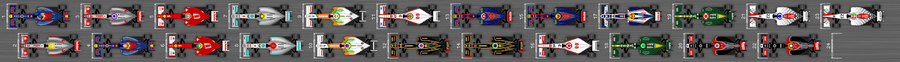 Schéma de la grille de qualification du Grand Prix d'Abou Dabi 2011
