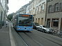 Ligne 7 de Distribus au niveau de l'arrêt de tram "Universitätspital" à Bâle