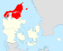 Region Nordtjylland locator map.svg