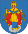 Coat of Arms of Maładečna, Belarus.png
