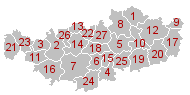 Communes de la province