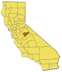 Comté de Mariposa dans l'état de Californie