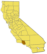 Comté de Ventura dans l'état de Californie