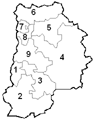 Circonscriptions législatives de Seine-et-Marne depuis le redécoupage de 1988