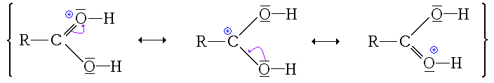 Formules mesomères d'acide carboxylique protoné.GIF