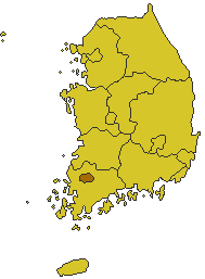 Situation de Gwangju