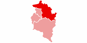 Localisation du Bezirk de Bregenz dans le Land autrichien de Vorarlberg