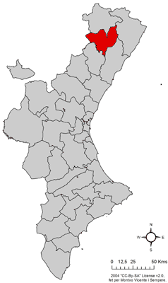 Localització de l'Alt Maestrat respecte del País Valencià.png