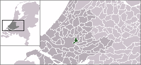 Localisation de la commune de Capelle aan den IJssel